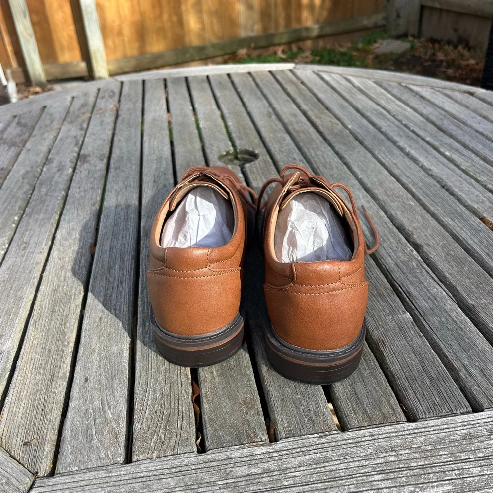 Men's Leo Dress Shoes - Goodfellow & Co‎ size 11 brown work formal winter fall